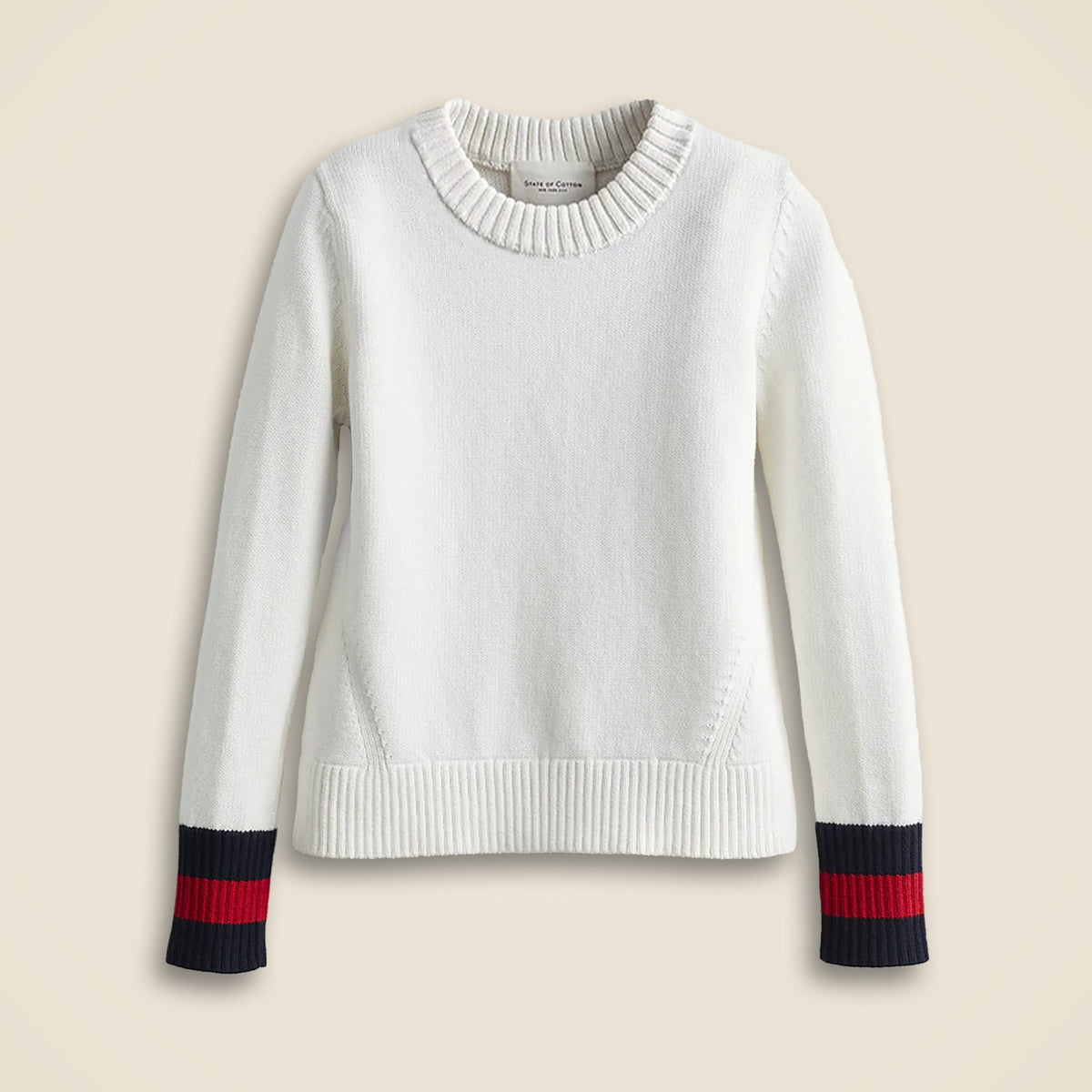 State of Cotton NYC  Castine tipped sweater