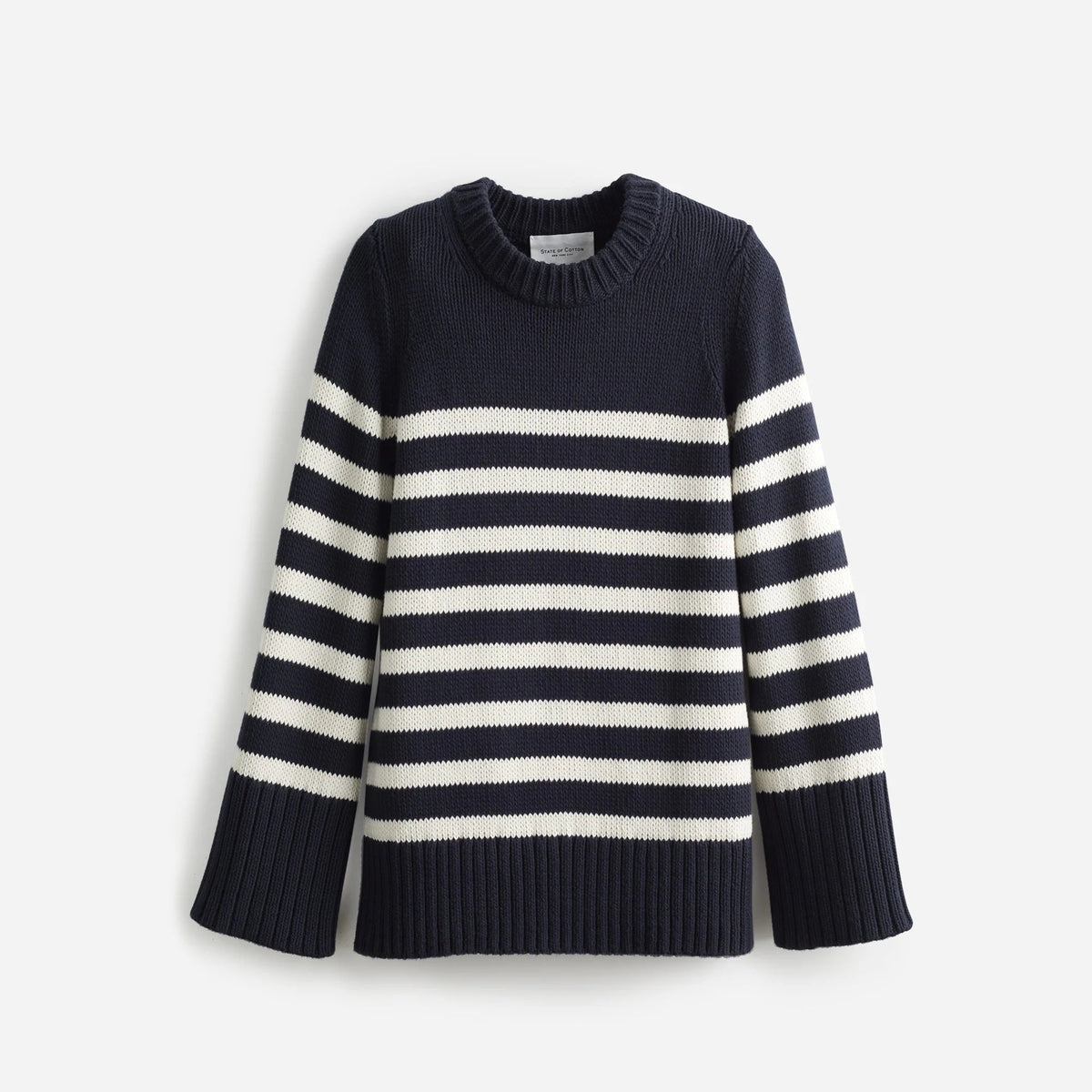 State of Cotton NYC Kittery sweater in stripe