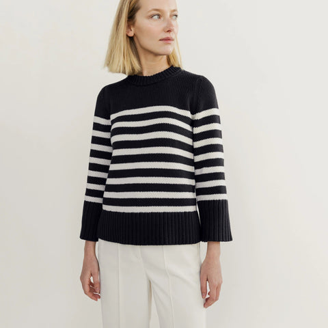 State of Cotton NYC Kittery sweater in stripe