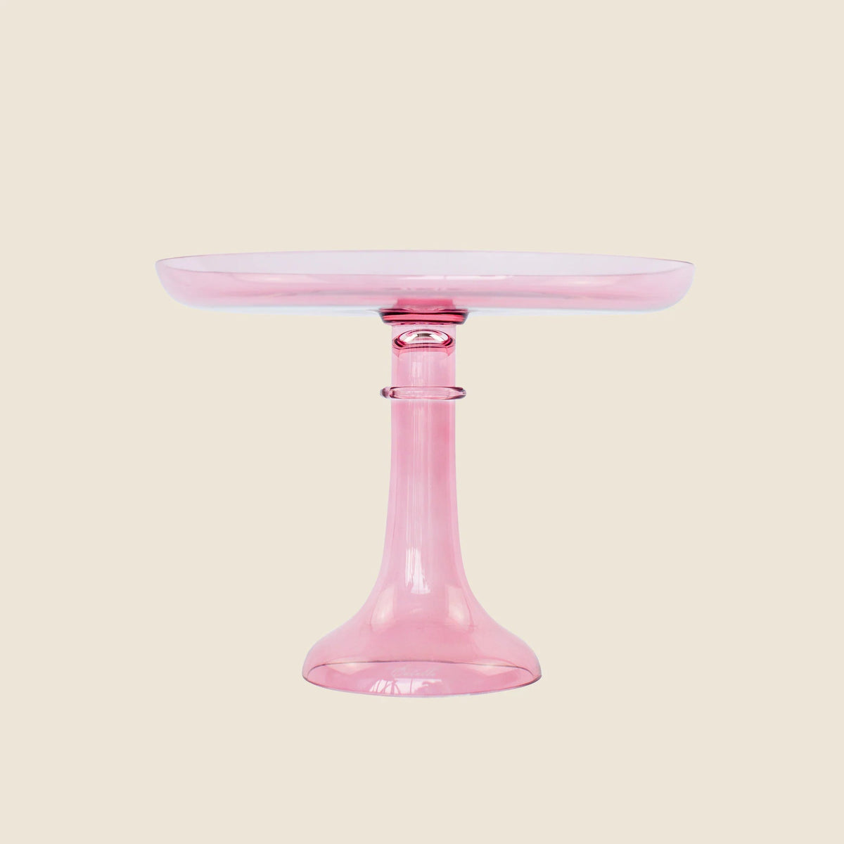 Estelle Colored Glass cake stand