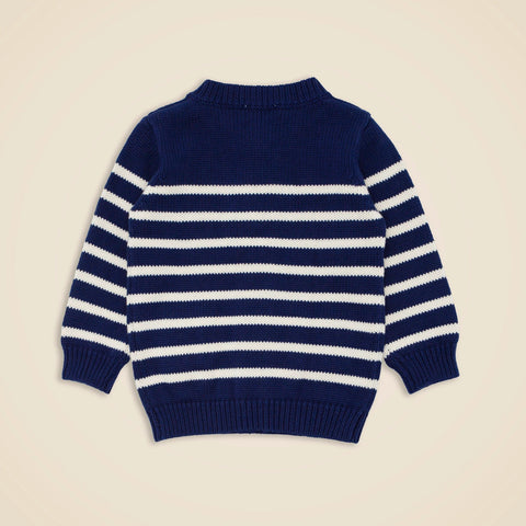 Kids' minnow™ striped knit sweater