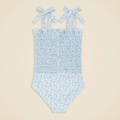 Girls' minnow™ smocked one-piece