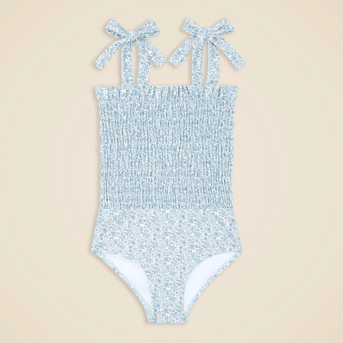 Girls' minnow™ smocked one-piece