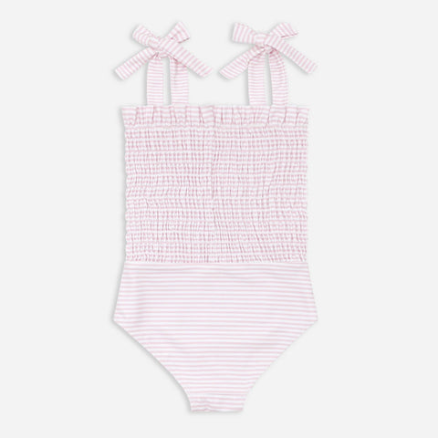 Girls' minnow™ smocked one-piece