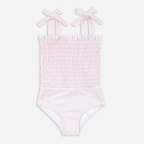 Girls' minnow™ smocked one-piece