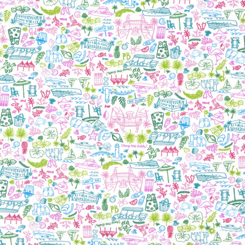 Joy Street Kids™ kids' Palm Beach two-piece pajamas