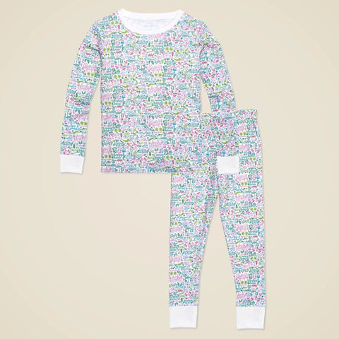 Joy Street Kids™ kids' Palm Beach two-piece pajamas