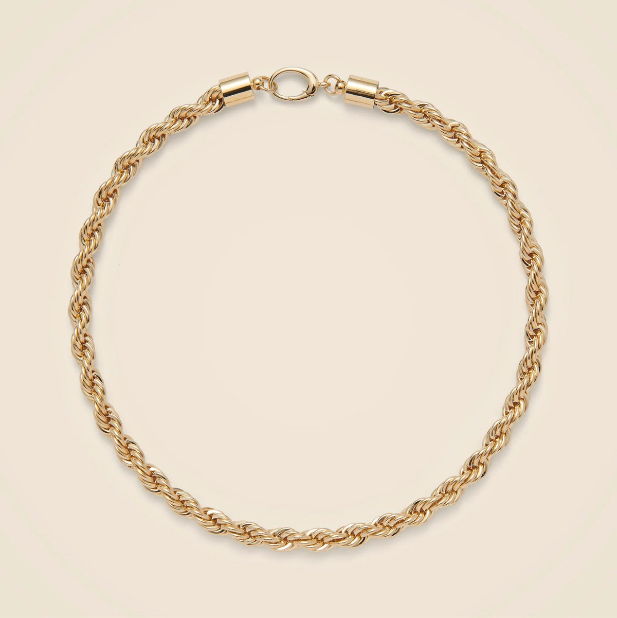 Lady Grey XL rope chain necklace