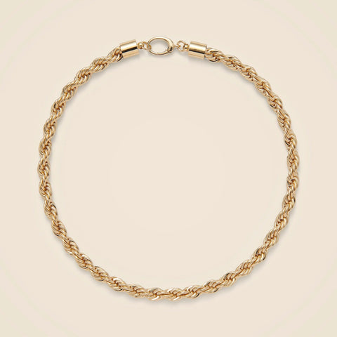 Lady Grey XL rope chain necklace