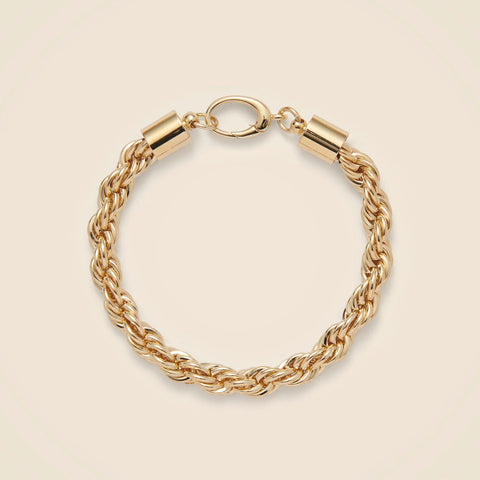 Lady Grey XL rope chain bracelet