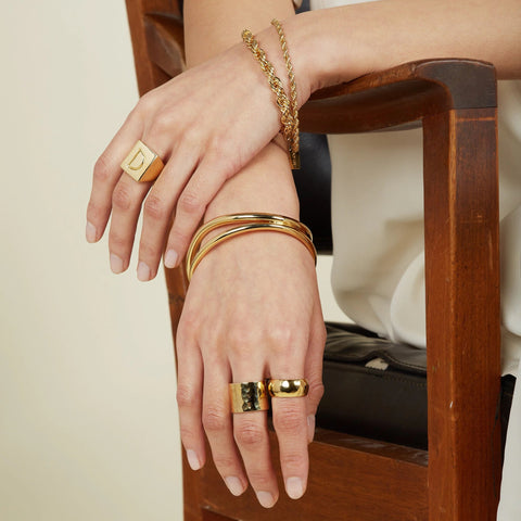 Lady Grey XL rope chain bracelet