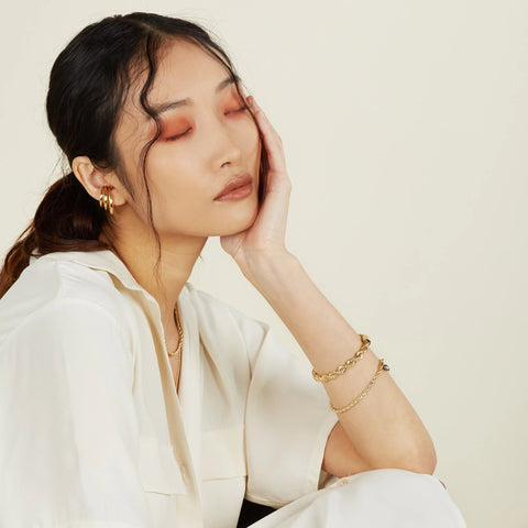 Lady Grey XL rope chain bracelet