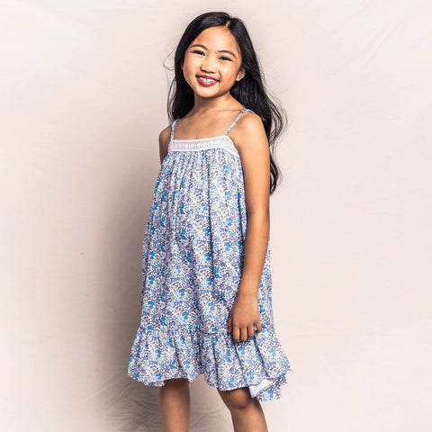 Petite Plume™ girls' Fleur d'Azur Lily nightgown