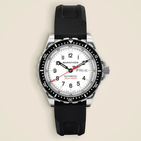 Marathon Watch Company™ Arctic-Edition Jumbo Day/Date Automatic