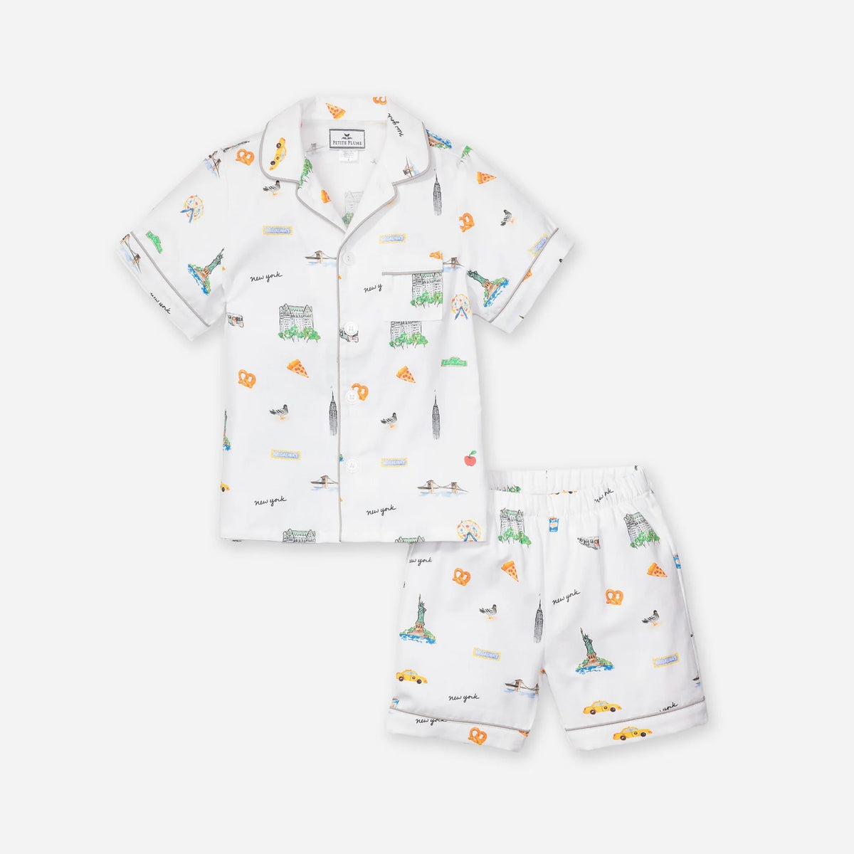 Petite Plume™ kids' classic short set