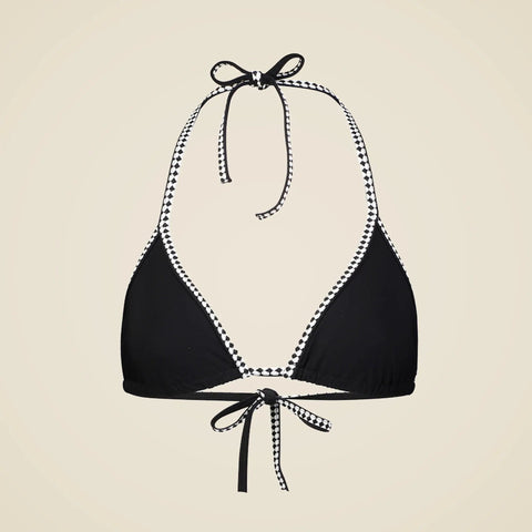 lemlem Lena triangle string bikini top