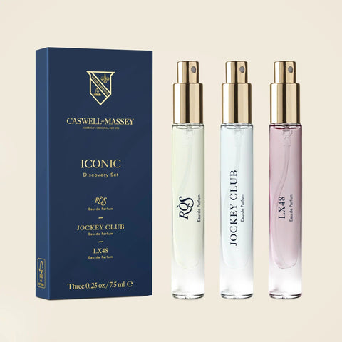 Caswell-Massey iconic discovery fragrance set