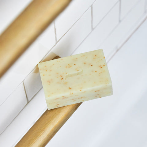 Caswell-Massey heritage body-scrub bar soap