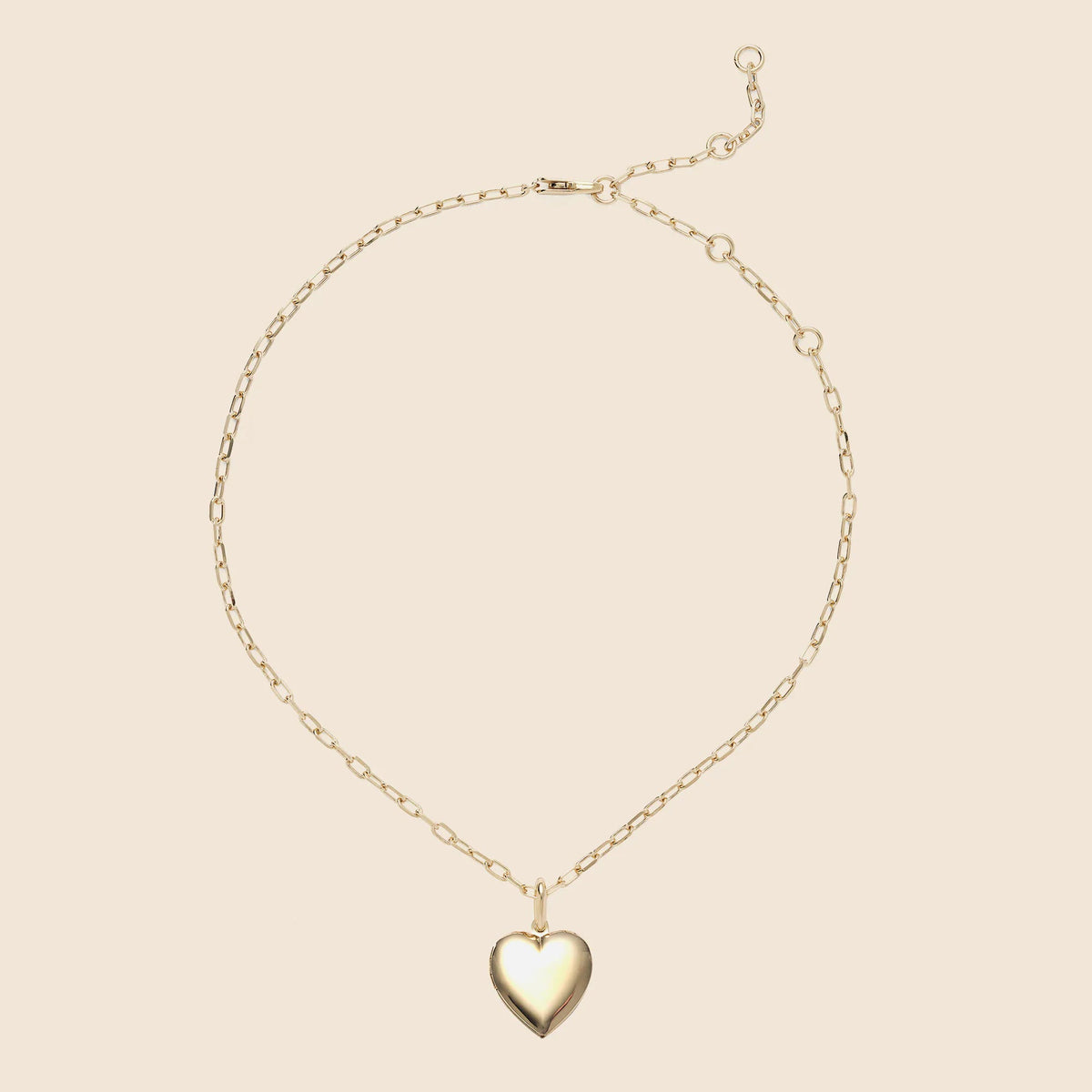 Lady Grey heart-locket necklace