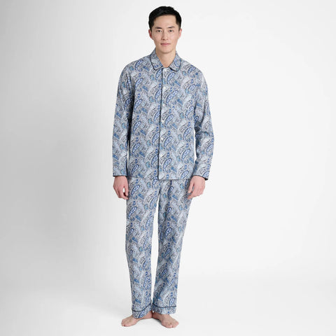 Sleepy Jones men's Henry pajama set in jacquard