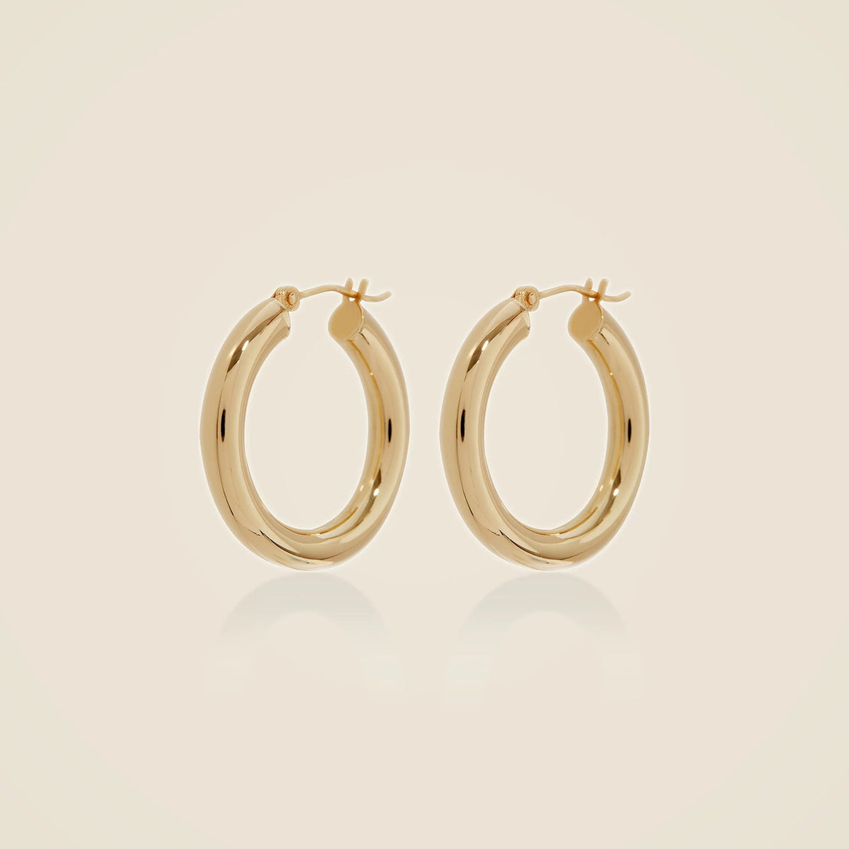 LUV AJ the real deal baby Amalfi hoops