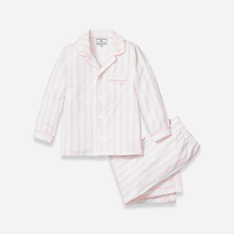 Petite Plume™ girls' pajama set in stripe