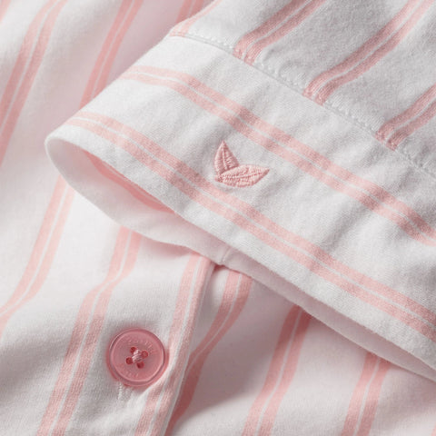 Petite Plume™ women's Pima cotton Olivia wide-leg pajama set