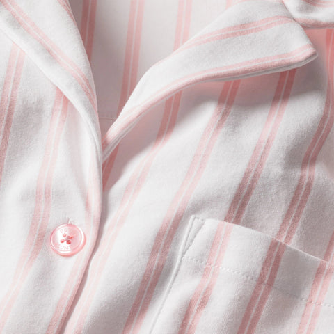 Petite Plume™ women's Pima cotton Olivia wide-leg pajama set