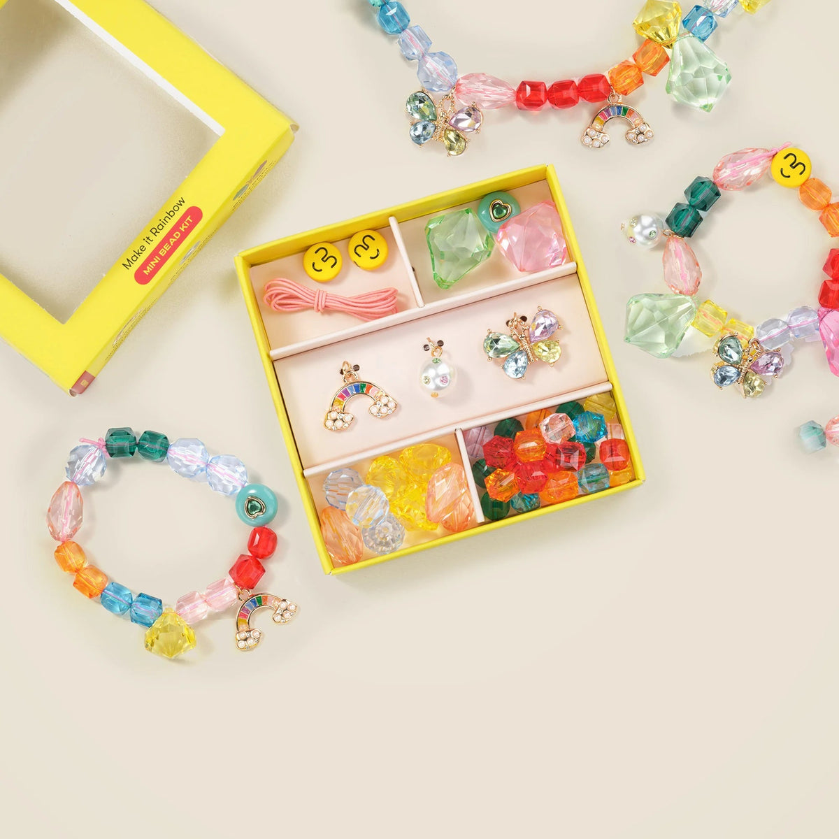 Super Smalls make it rainbow mini beads kit