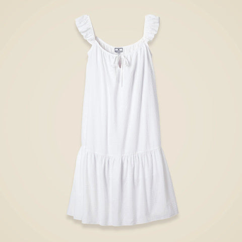 Petite Plume™ women's nightgown in Swiss-dot