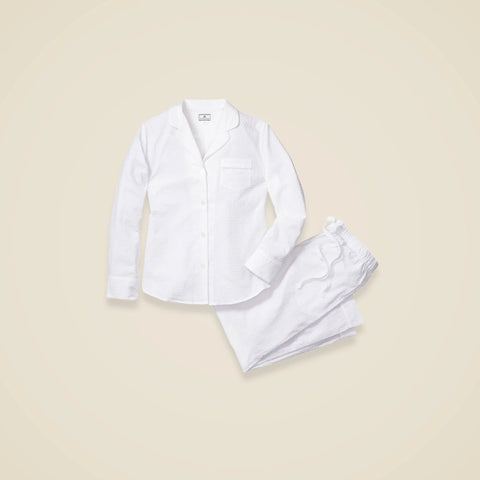 Petite Plume™ women's pajamas in Swiss-dot