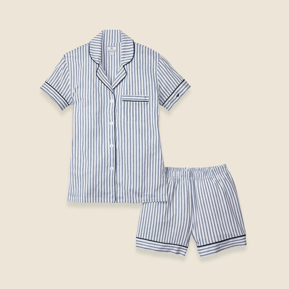 Petite Plume™ women's Pima cotton short set