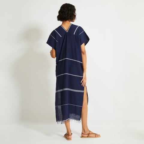 lemlem Gasira V-neck caftan