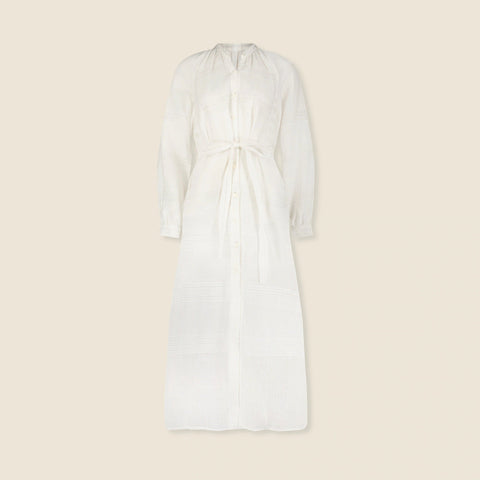lemlem Makeda button-up dress
