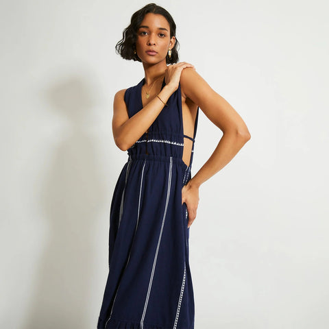 lemlem Lelisa V-neck dress