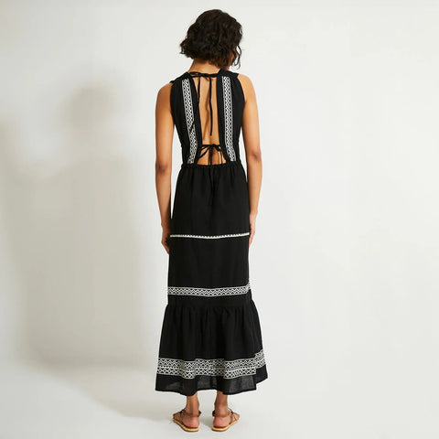 lemlem Lelisa V-neck dress