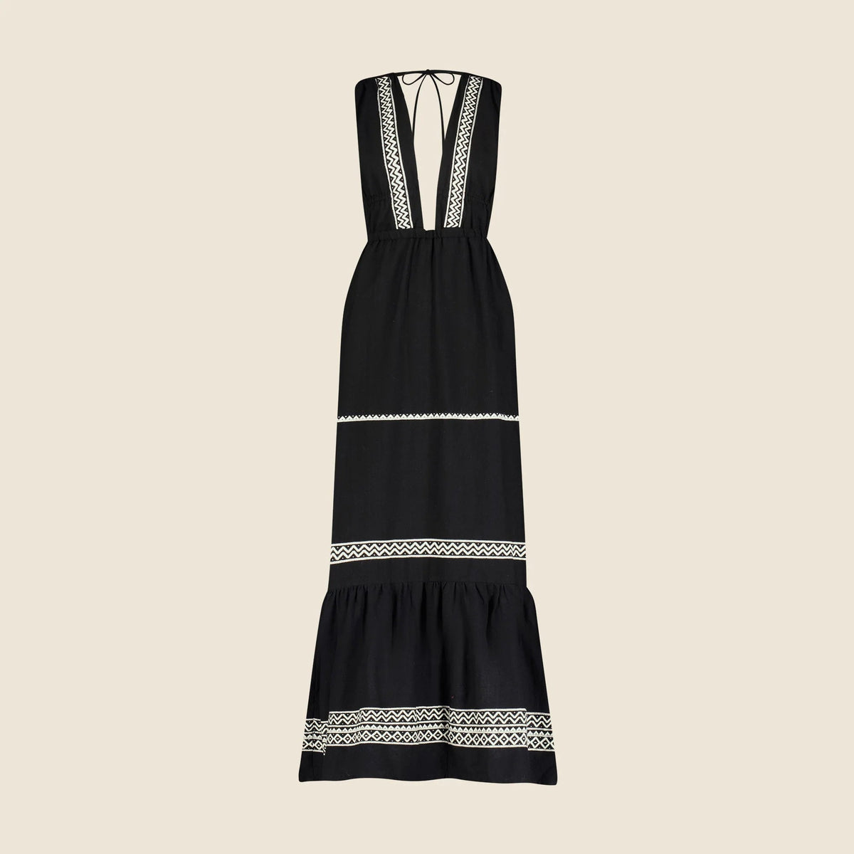 lemlem Lelisa V-neck dress