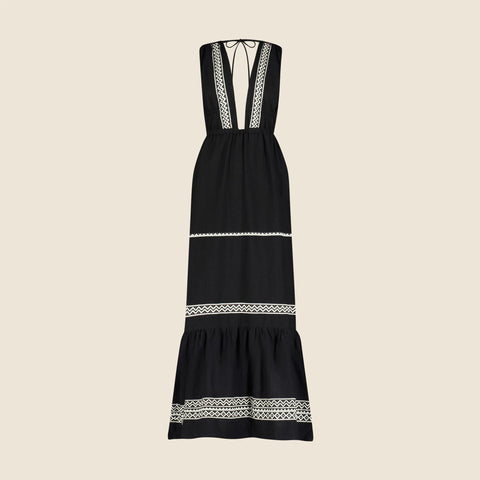 lemlem Lelisa V-neck dress