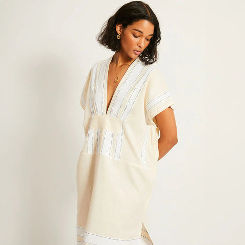 lemlem Gasira V-neck caftan