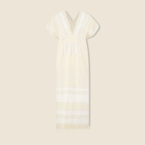 lemlem Gasira V-neck caftan