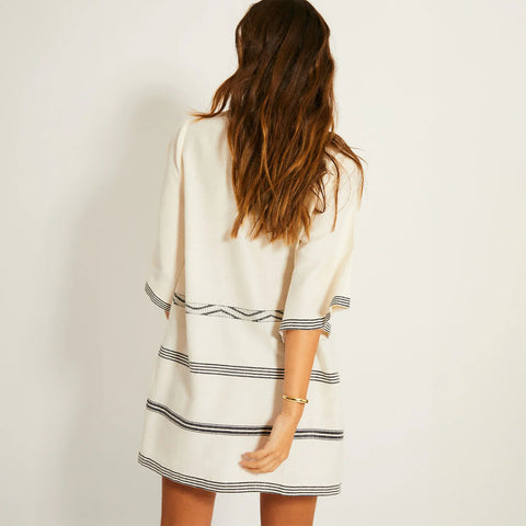 lemlem Belkis V-neck caftan