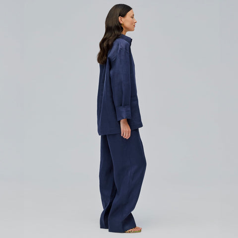 SLEEPER unisex linen shirt