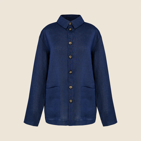 SLEEPER unisex linen shirt