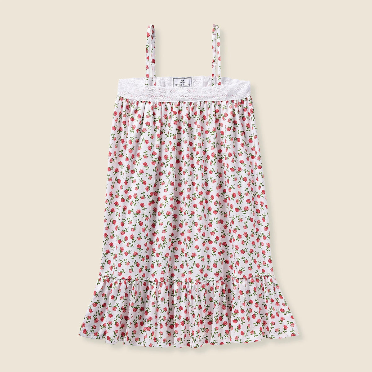 Petite Plume girls' twill Lily nightgown