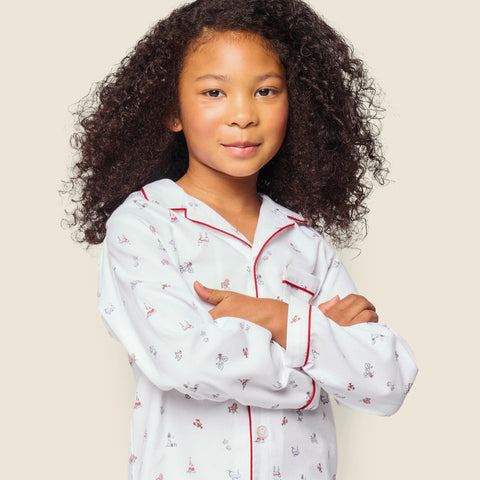 Petite Plume™ kids' twill pajama set