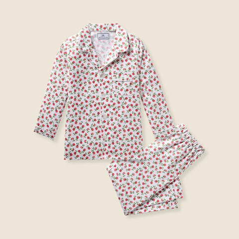 Petite Plume™ girls' twill pajama set