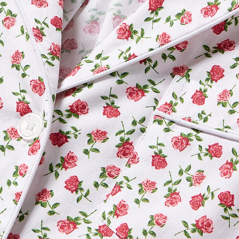 Petite Plume™ girls' twill pajama set