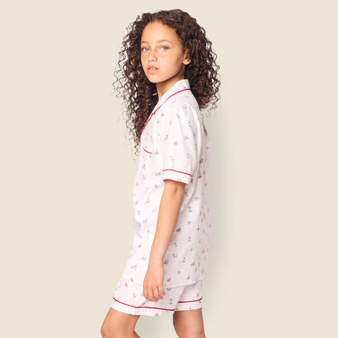 Petite Plume™ kids' twill short set