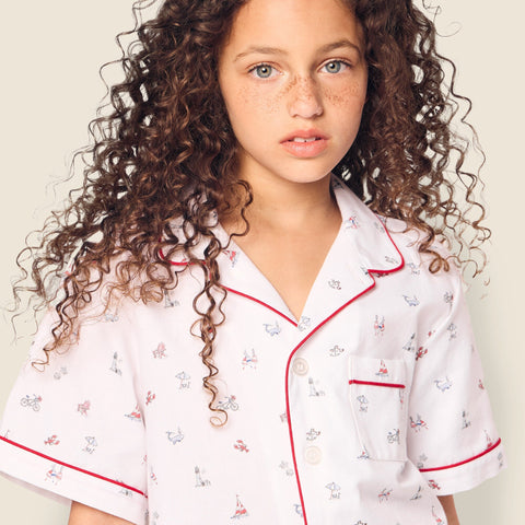 Petite Plume™ kids' twill short set