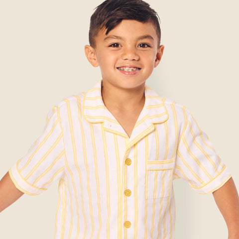 Petite Plume™ kids' twill short set